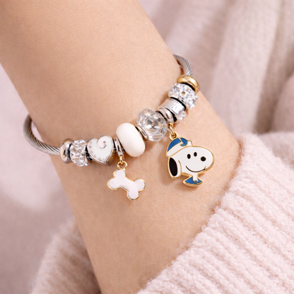 Pulsera Snoopy Amor & Amistad